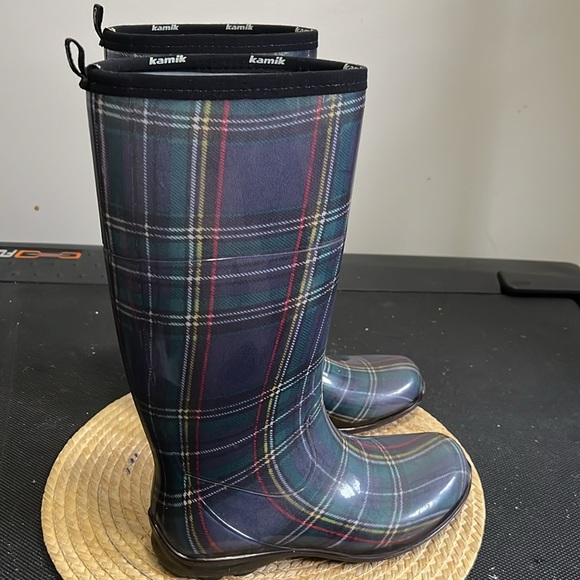 Kamik Snow Rain Winter Rubber Boots Size 8 - Picture 5 of 13